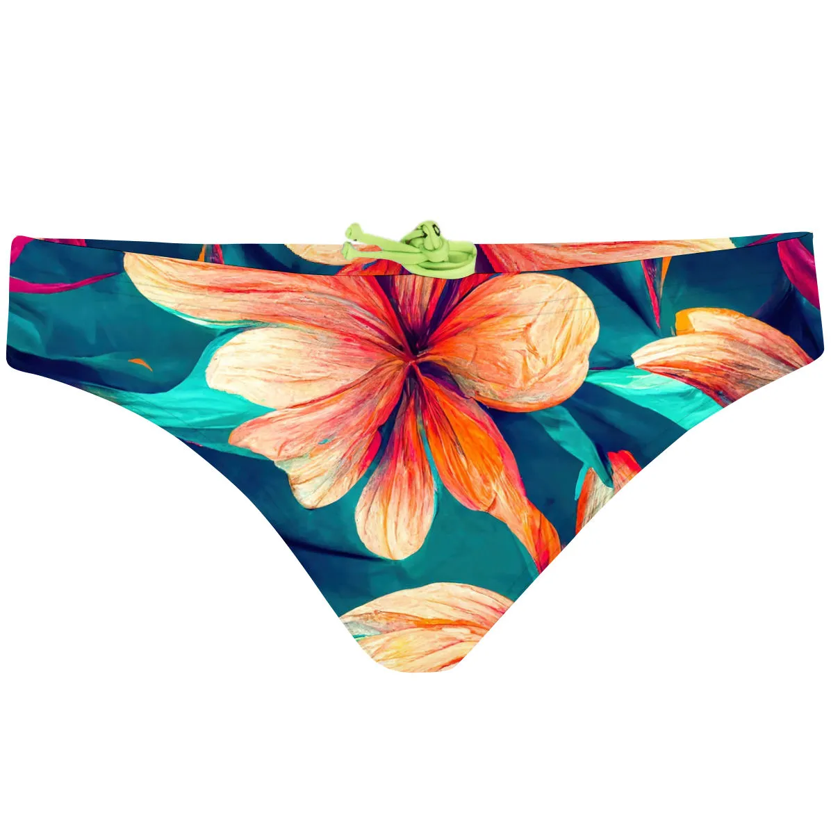 WILD FLOWERS  BANDEAU BIKINI BOTTOM
