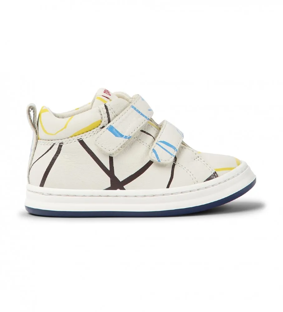 Zapatillas de Piel Runner Four Twins blanco