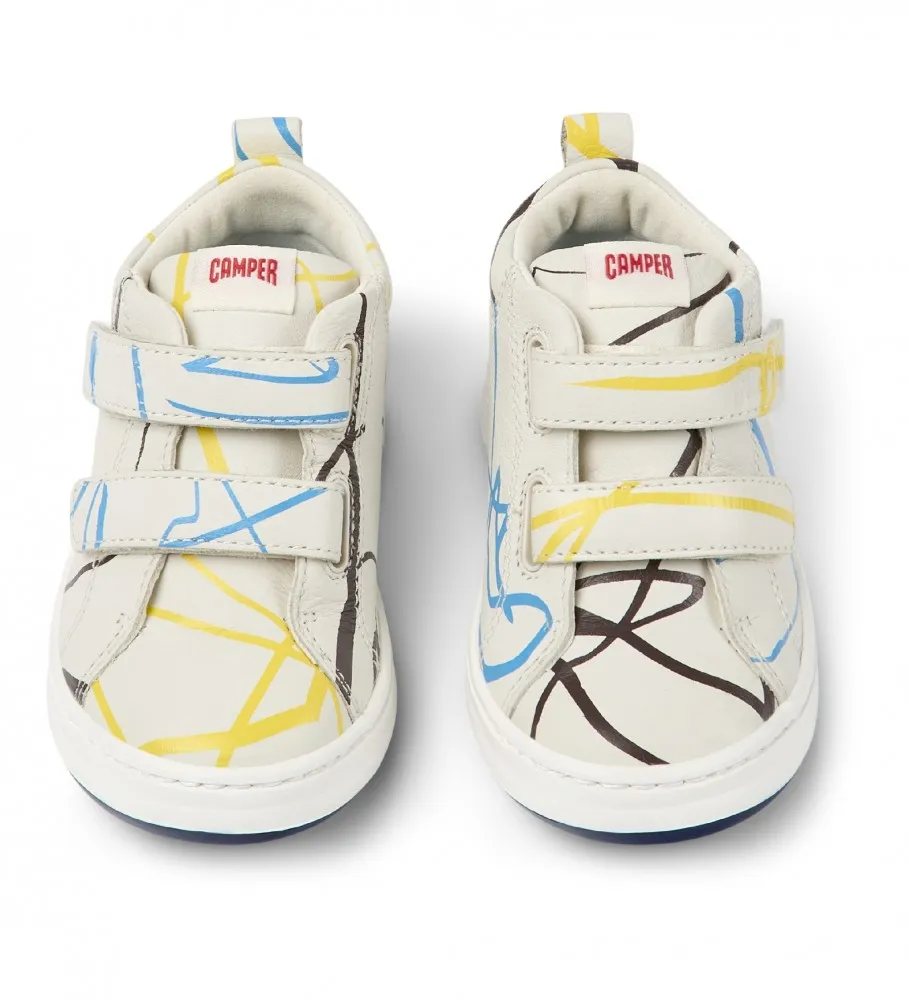 Zapatillas de Piel Runner Four Twins blanco