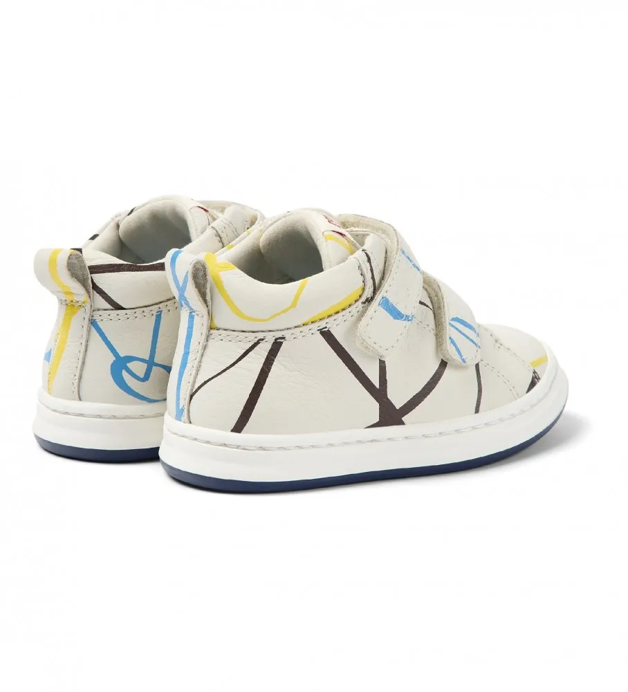 Zapatillas de Piel Runner Four Twins blanco